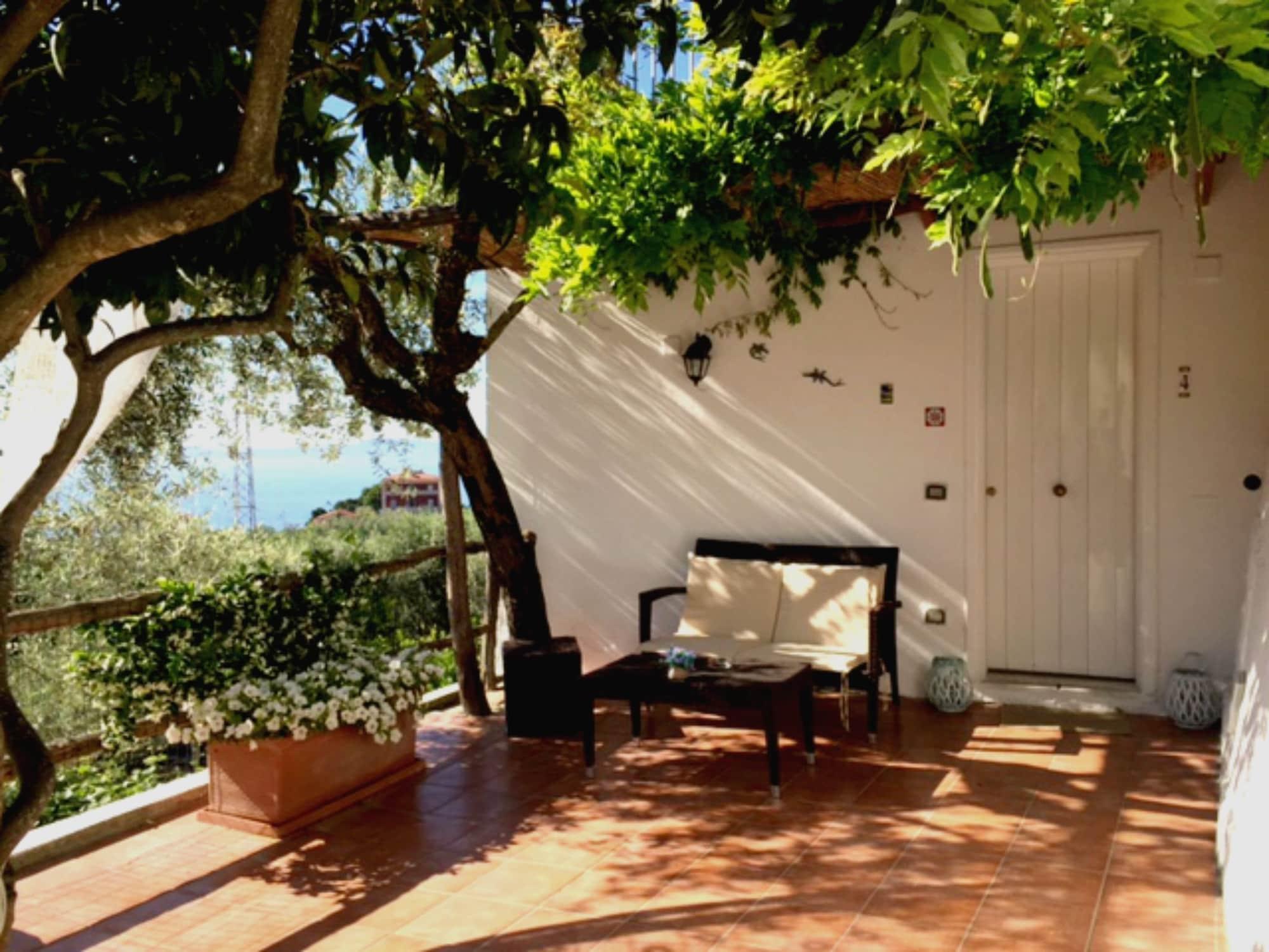 Villa Carolina Sorrento Private Heated Pool And Sea View Dış mekan fotoğraf