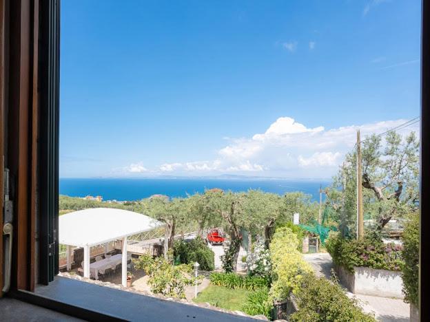 Villa Carolina Sorrento Private Heated Pool And Sea View Dış mekan fotoğraf