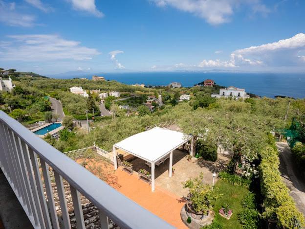 Villa Carolina Sorrento Private Heated Pool And Sea View Dış mekan fotoğraf
